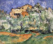 Paul Cezanne house painting